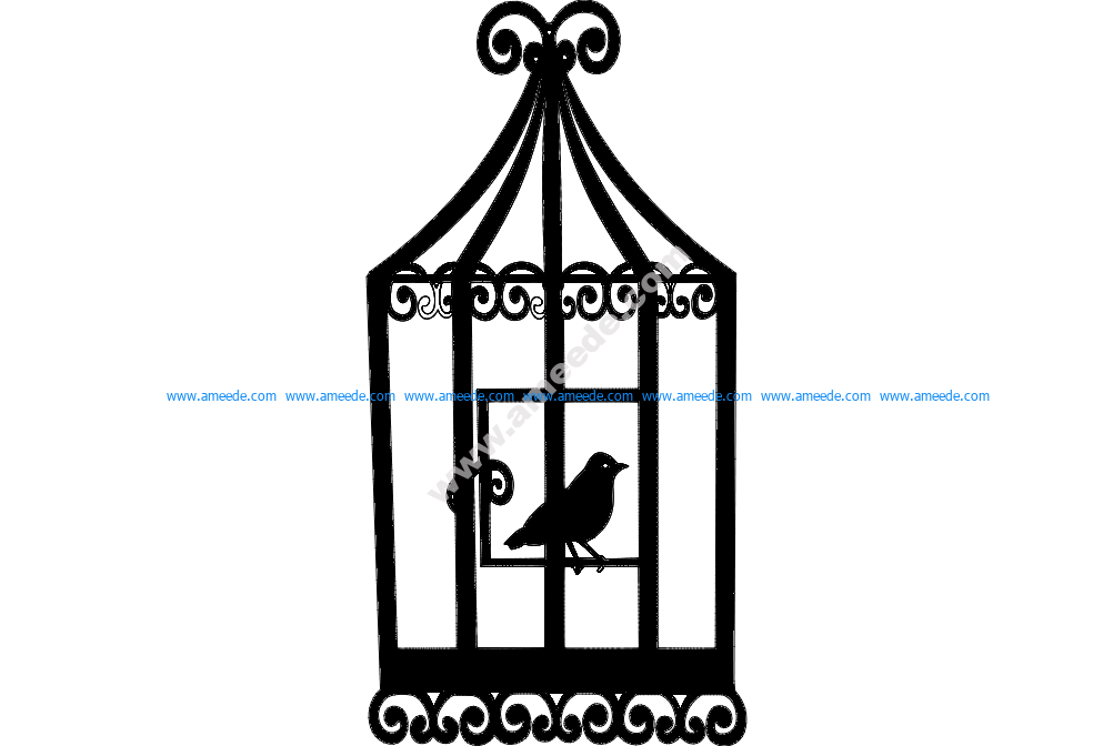Bird Cage 2 – Download Vector