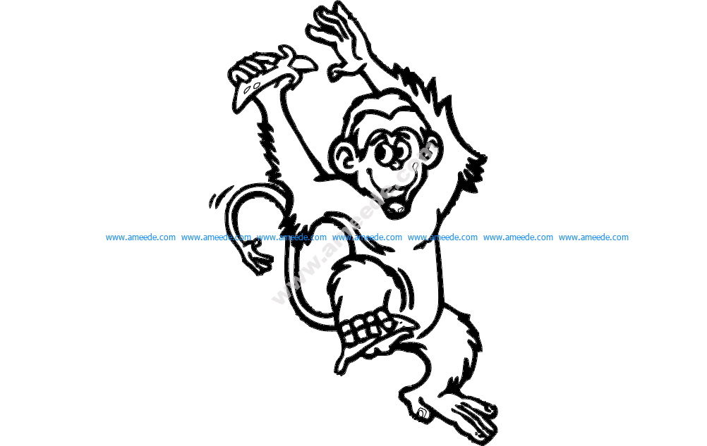 Monkey – Download Vector