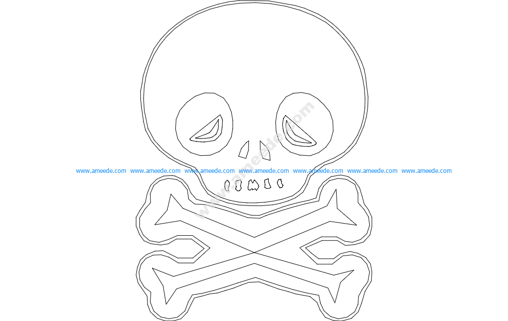 skull outline
