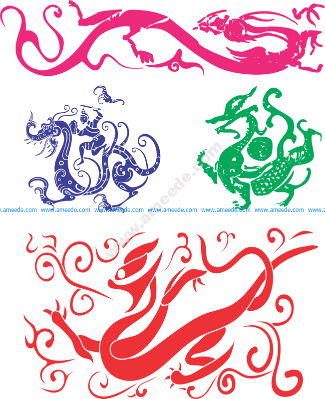 Chinese Dragon Vector – Download Vector