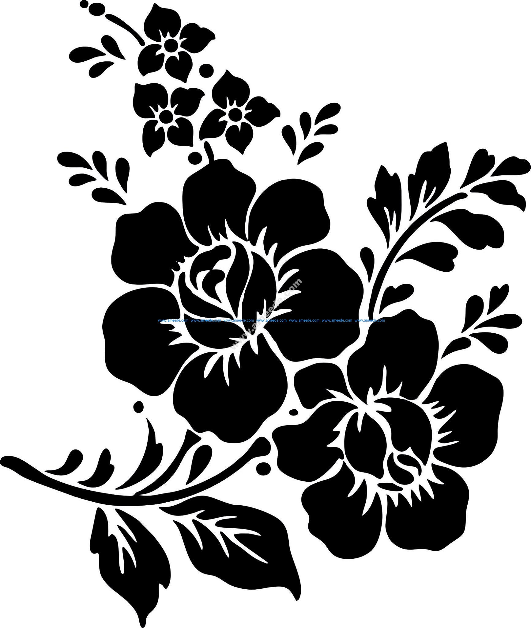 Rose Flower Vector Vector Art jpg – Download Vector