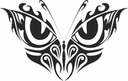Tribal Butterfly Vector Art 33
