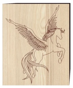 Flying pegasus E0004600 file cdr and dxf free vector download for laser engraving machine