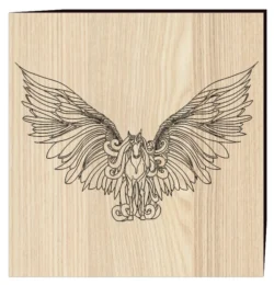 Pretty Pegasus E0004602 file cdr and dxf free vector download for laser engraving machine