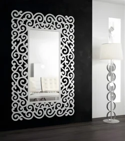 Bathroom Mirror Frame – Free download vector file Laser cut and CNC Cut Wood