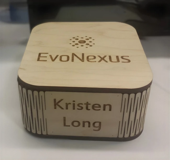 Business card box - Free download vector file Laser cut and CNC Cut Wood