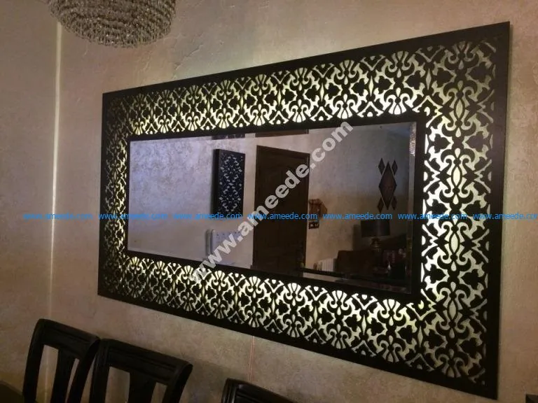 Decorative Framed Mirror Large