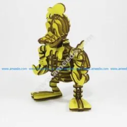 Donald Duck 3D Puzzle