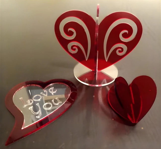 Heart Decoration - Free download vector file Laser cut and CNC Cut Wood