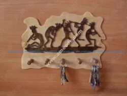 Kokopelli Wall Mount Key Holder