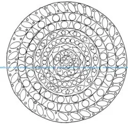 Mandala facile par domandala 2