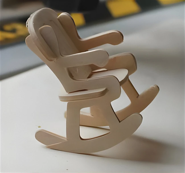 Rocking Chair Assembly - Free download vector file Laser cut and CNC Cut Wood