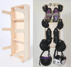 Roller Derby Gear Rack – Free download vector file Laser cut and CNC Cut Wood