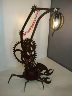 Scorpion Lamp F0000608 file cdr and dxf pdf free vector download for laser cut