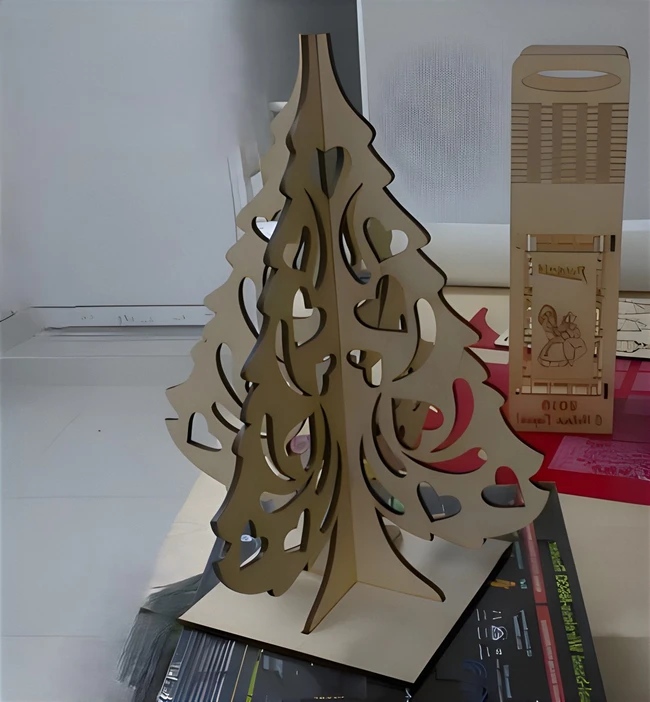 Tree D3 Puzzle - Free download vector file Laser cut and CNC Cut Wood