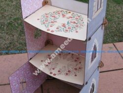 Flat pack dolls castle