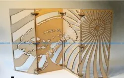 Folding screen