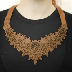 Leather Necklace – Free download vector file Laser cut and CNC Cut Wood