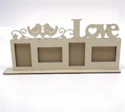 Love Frame Laser Cut – Free download vector file Laser cut and CNC Cut Wood