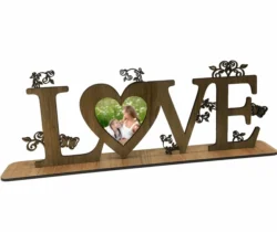 Love Heart – Free download vector file Laser cut and CNC Cut Wood