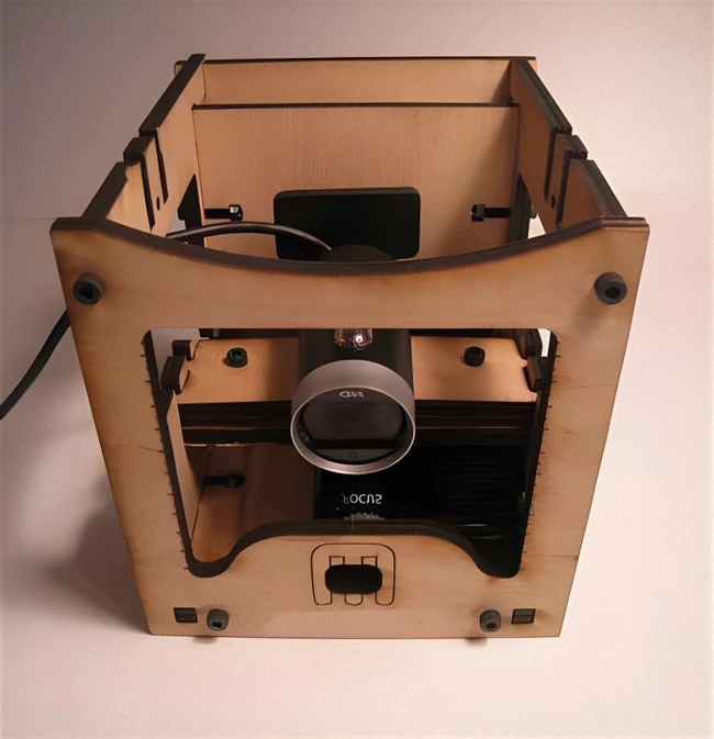 Makerbot 3D Scanner v1.0 Lasercut Parts - Free download vector file Laser cut and CNC Cut Wood