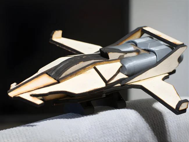 Origin M50 Racer - Star Citizen free download vector files Laser cut and CNC cut wood