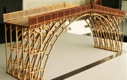 Iron bridge – Free download vector file Laser cut and CNC Cut Wood