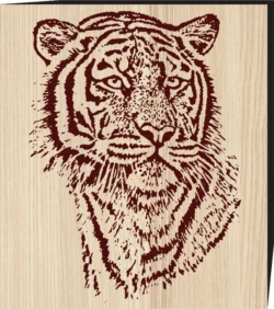 Sandblast Pattern Tiger F0001169 file cdr and dxf free vector download for print or laser engraving machines