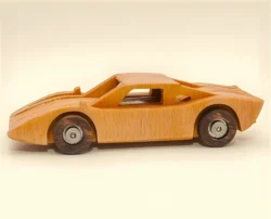 Toy car – 1964 Porsche 904 GT simplified free download vector files Laser cut and CNC cut wood