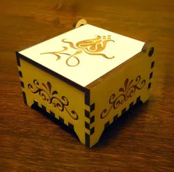 Trinket Box – customizable free download vector files Laser cut and CNC cut wood