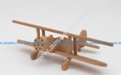 Waco UPF-7 Biplane simplified