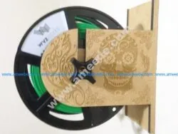 Wall Mounted Spool Holder Laser Cut