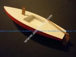 Wooden Sailboat