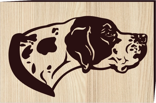 Dog Head F0001293 file cdr and dxf free vector download for print or laser engraving machines