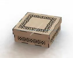 Laser Cut Box Pattern