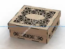 Laser Cut Box Template