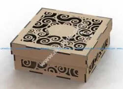 Laser Cut Wood Box Template