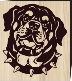 Rottweiler Dog F0001289 file cdr and dxf free vector download for print or laser engraving machines