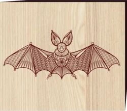 Vector Illustration Cartoon Bat F0001410 file cdr and dxf free vector download for print or laser engraving machines