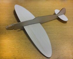 Balsa Spitfire Glider