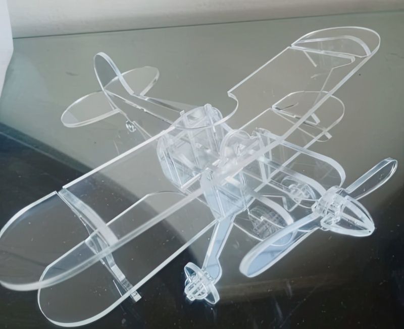 Biplane Laser Cut