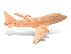 Boeing plane model made of wood