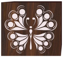 Butterfly Abstract  F0001951 file cdr and dxf free vector download for print or laser engraving machines