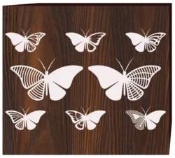 Cutout Butterfly F0001944 file cdr and dxf free vector download for print or laser engraving machines