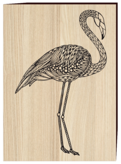 Flamingo Zentangle Stylized F0001953 file cdr and dxf free vector download for print or laser engraving machines