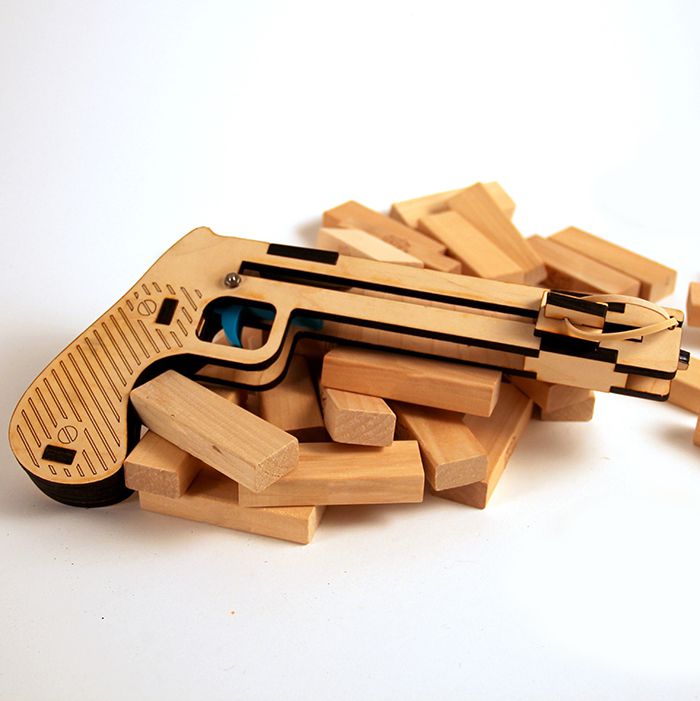 Jenga Pistol Plans