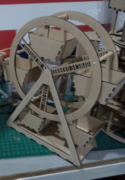 Ferris wheel assembly model