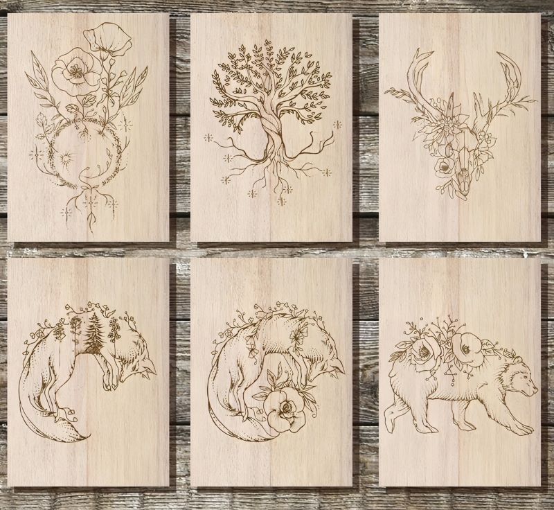 Laser Cutting Engraving Designs