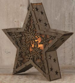 Star Light Lamp Laser Cut