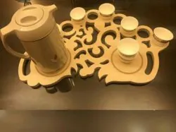 Teapot tray for tea